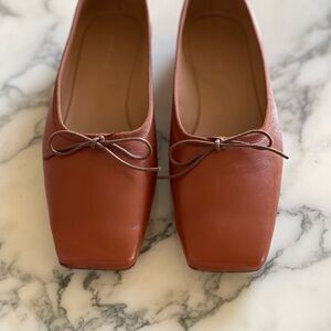 Mansur Gavriel Square Toe Ballerina- *Brand New*